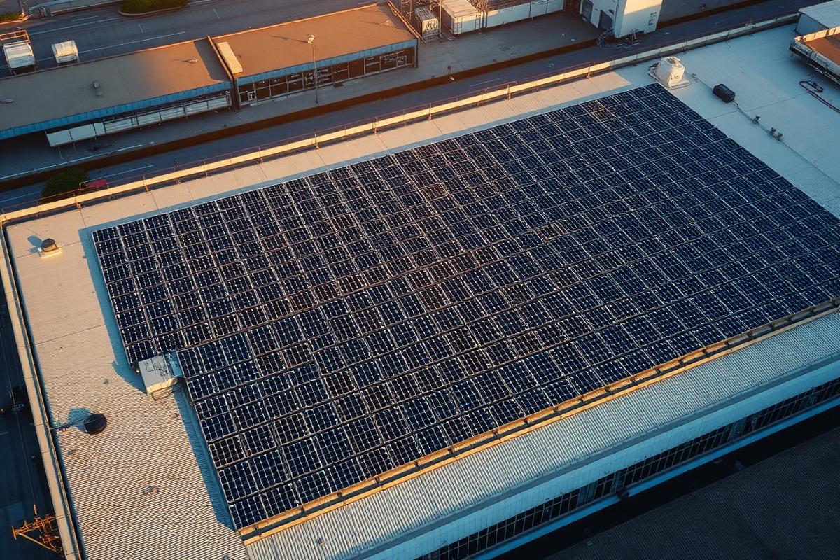 Gewerbedach 180 kWp